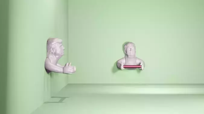 Donald Trump Toilet Paper Holder