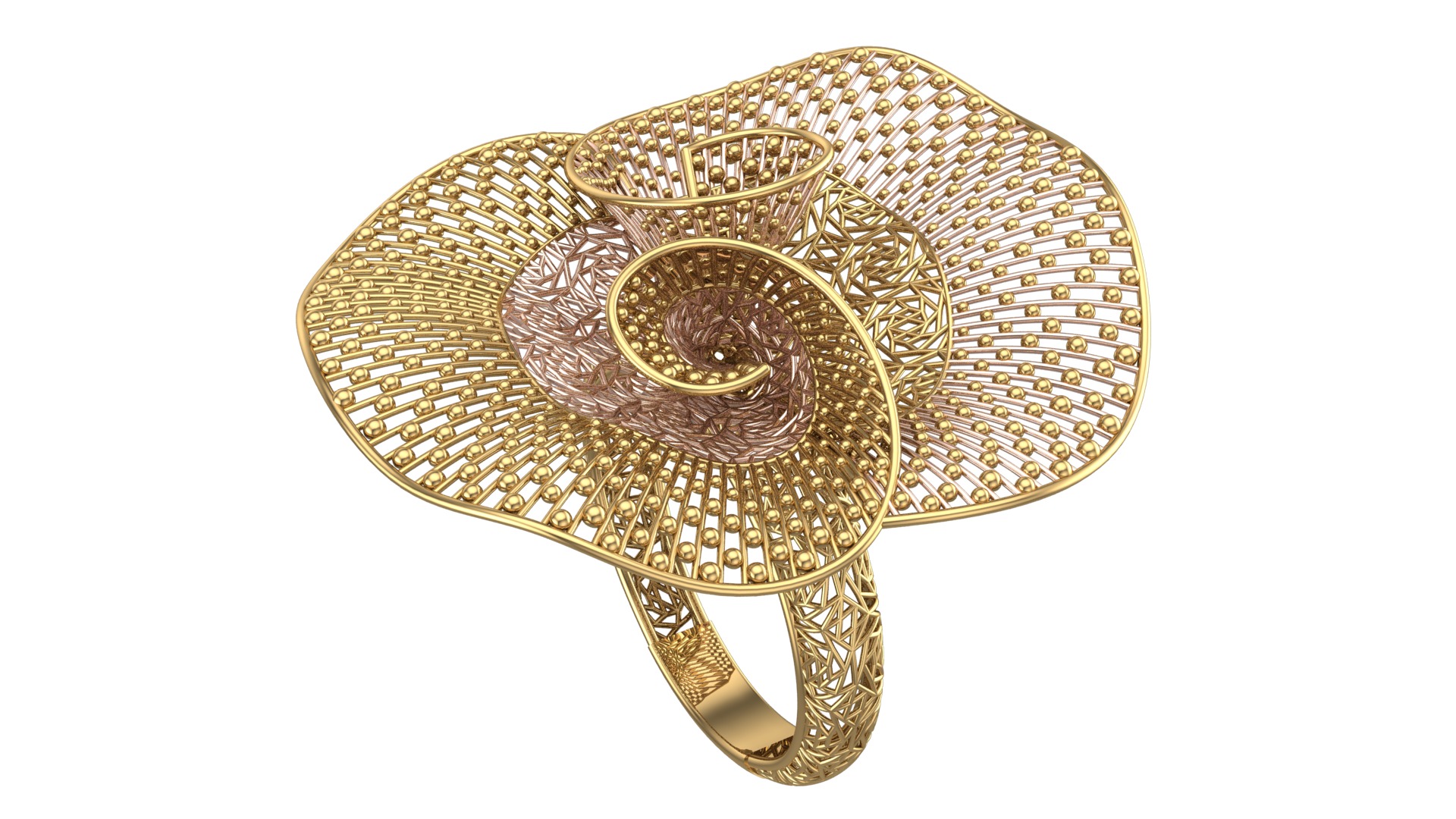 MOVABLE FUSION RING COLLECTION-8 PCS- 3D print model_22