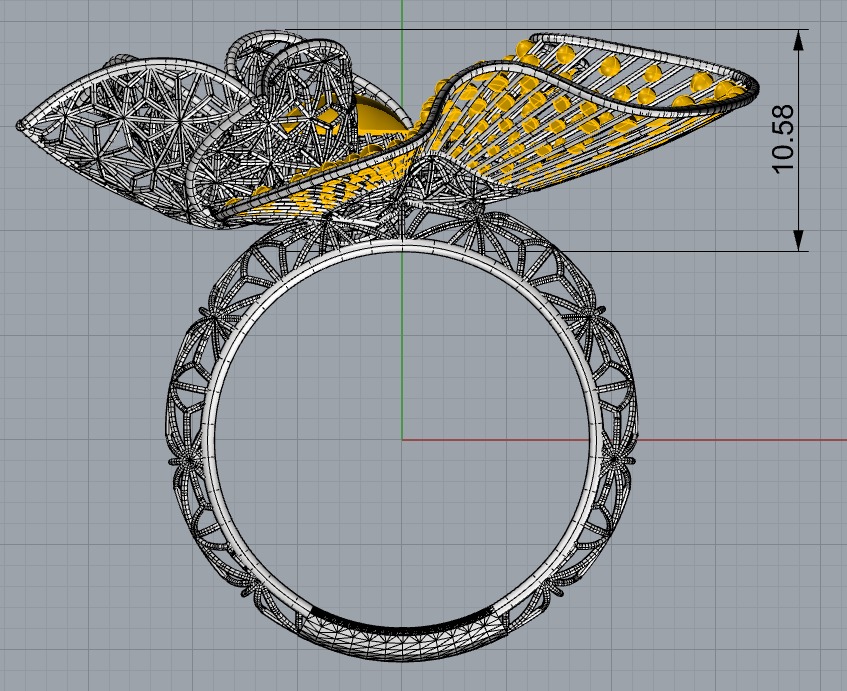 MOVABLE FUSION RING COLLECTION-8 PCS- 3D print model_2