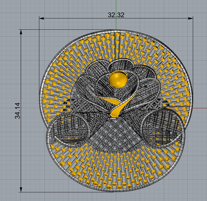 MOVABLE FUSION RING COLLECTION-8 PCS- 3D print model_30