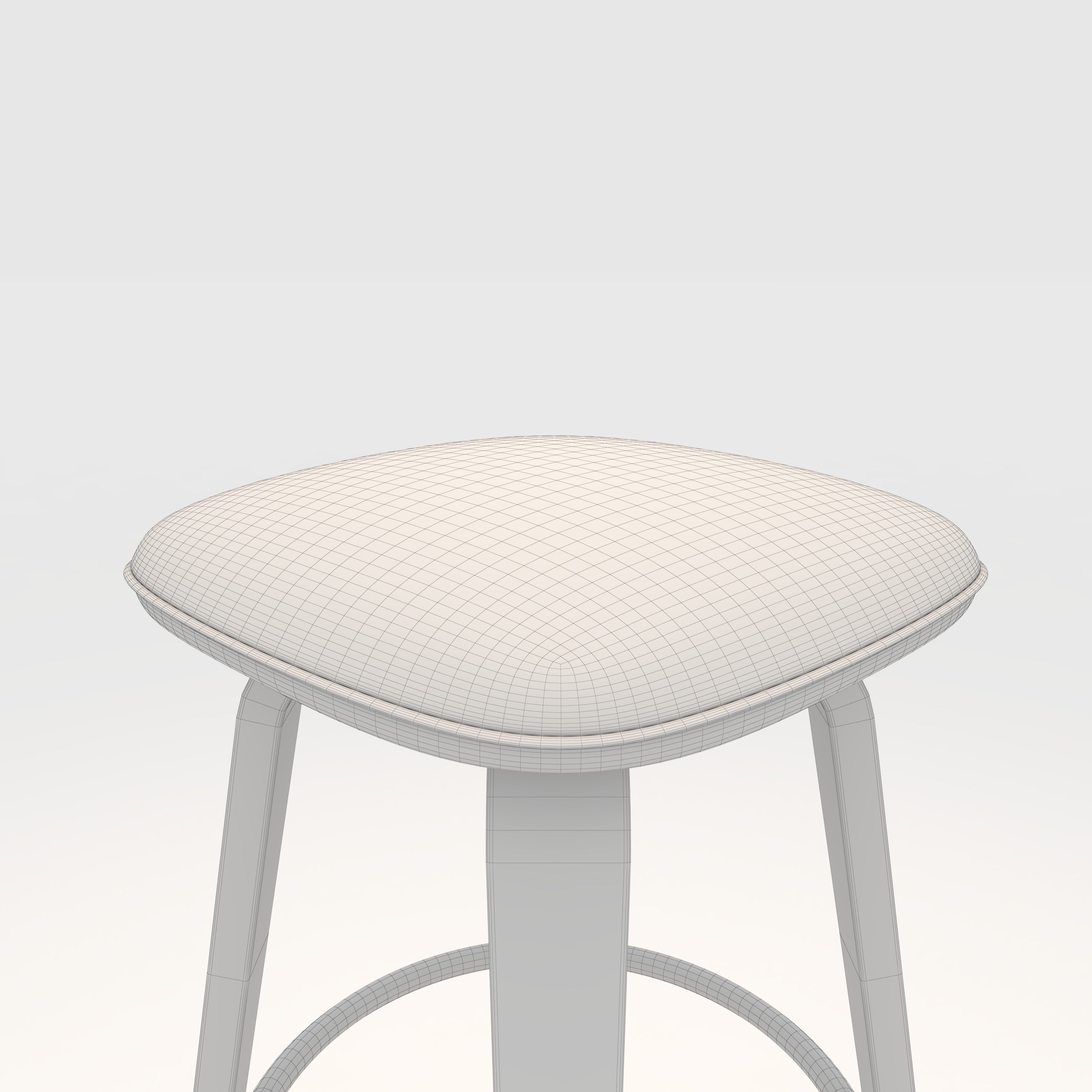 Bar Stool 48 3D model_9