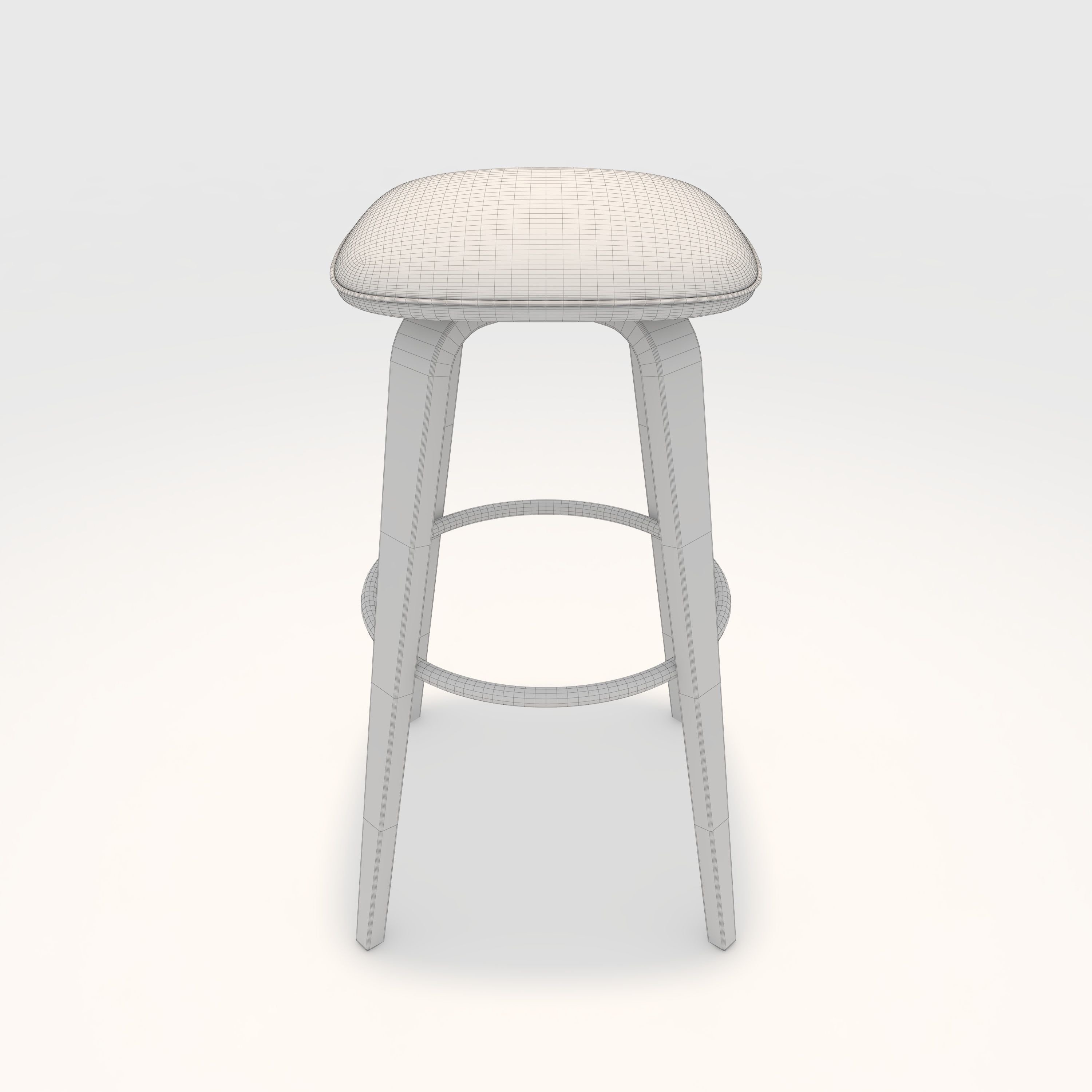 Bar Stool 48 3D model_3