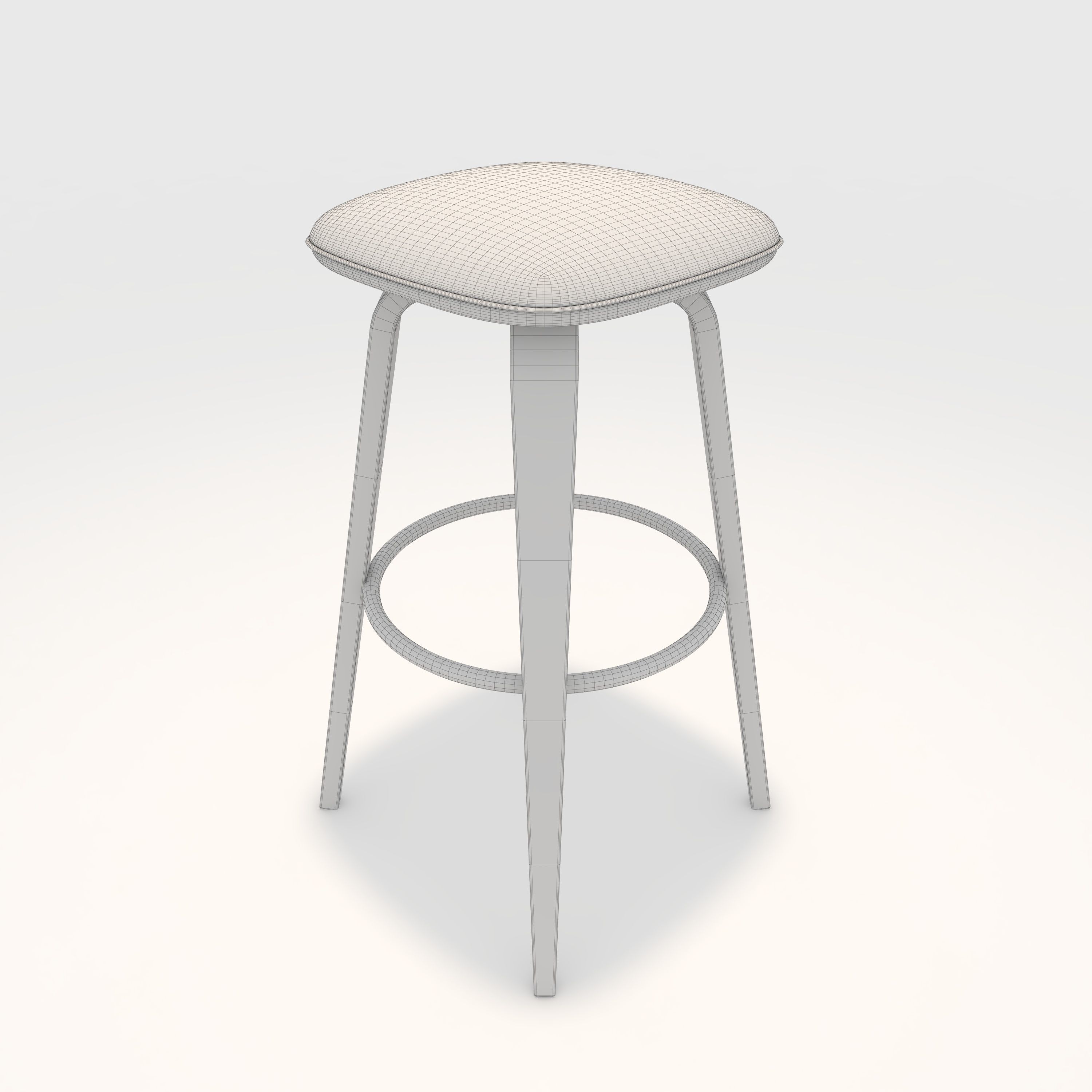 Bar Stool 48 3D model_1