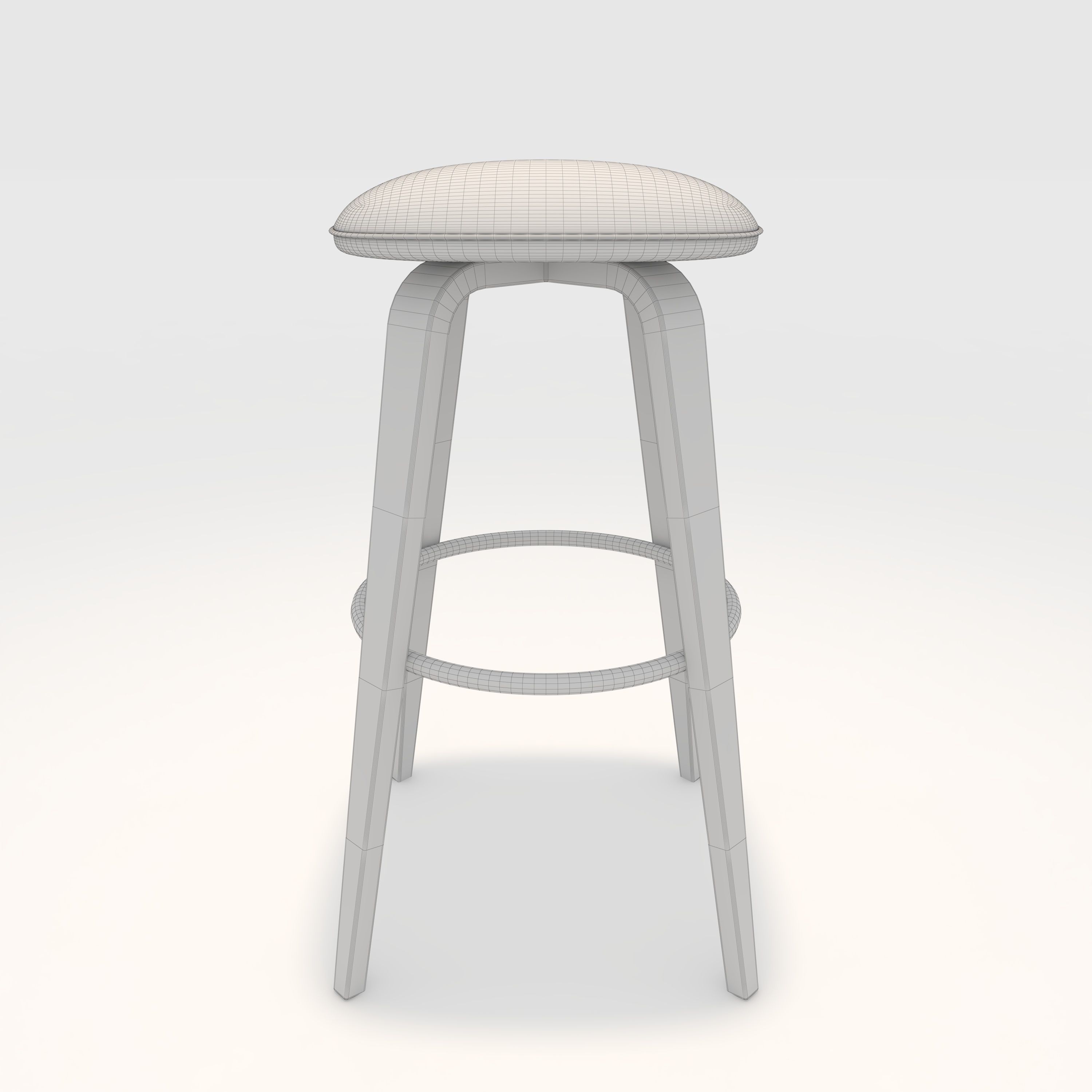 Bar Stool 48 3D model_7