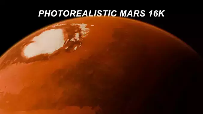 Mars 16K 3D model