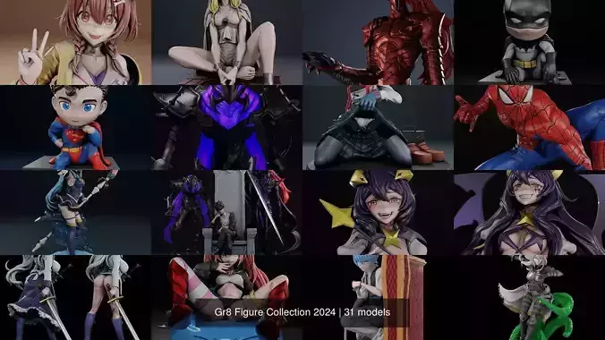 Gr8 Figure Collection 2024 