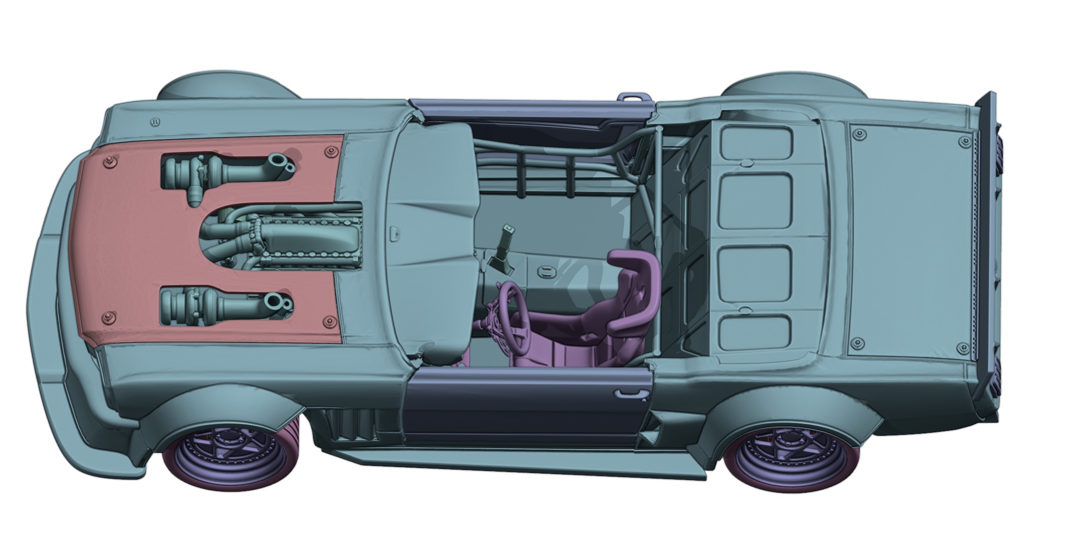 Hoonicorn V2 3d Print  3D print model_2