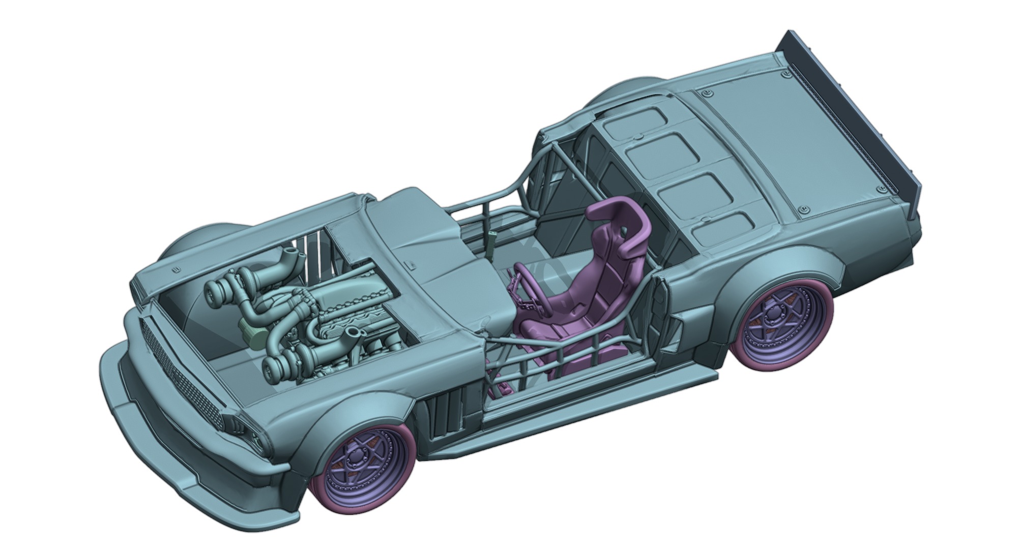 Hoonicorn V2 3d Print  3D print model_5