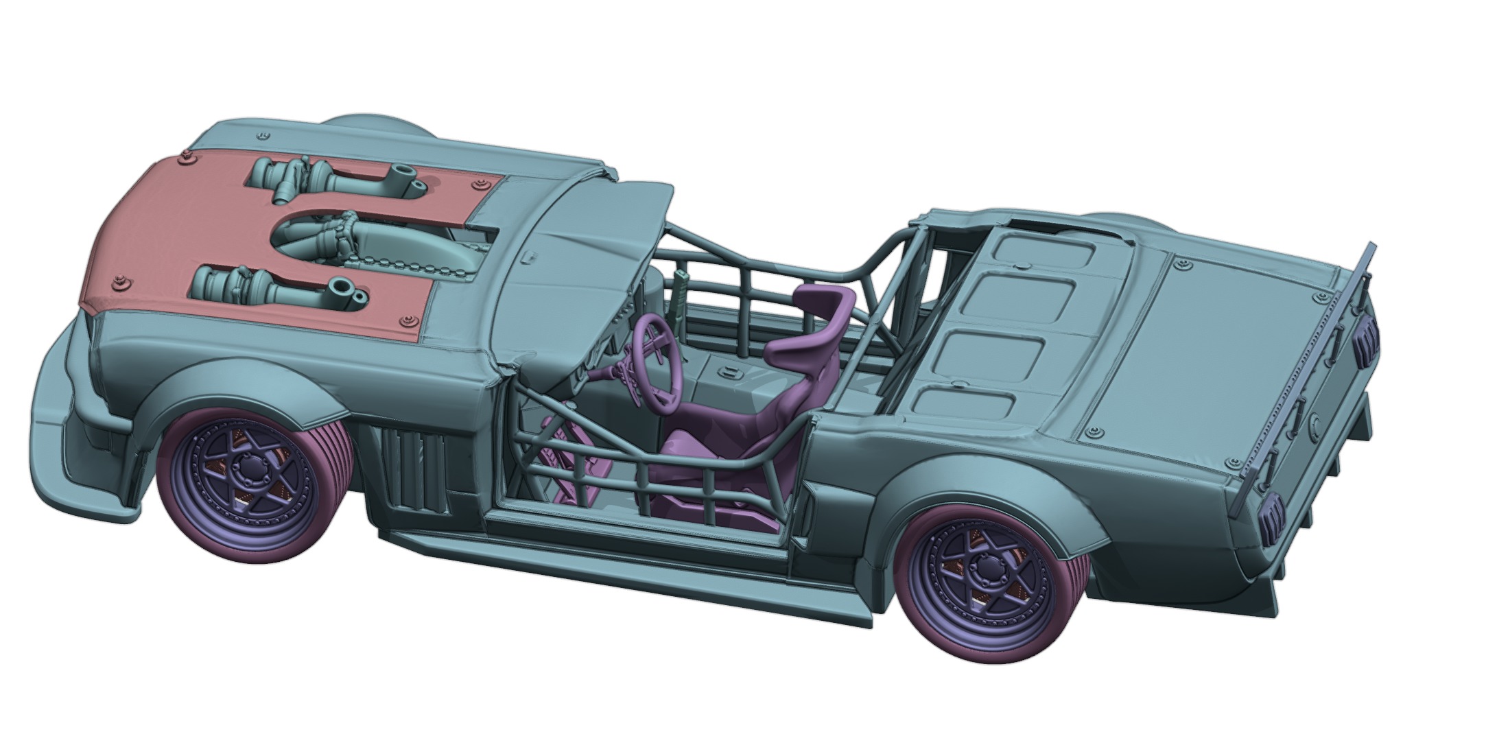 Hoonicorn V2 3d Print  3D print model_4