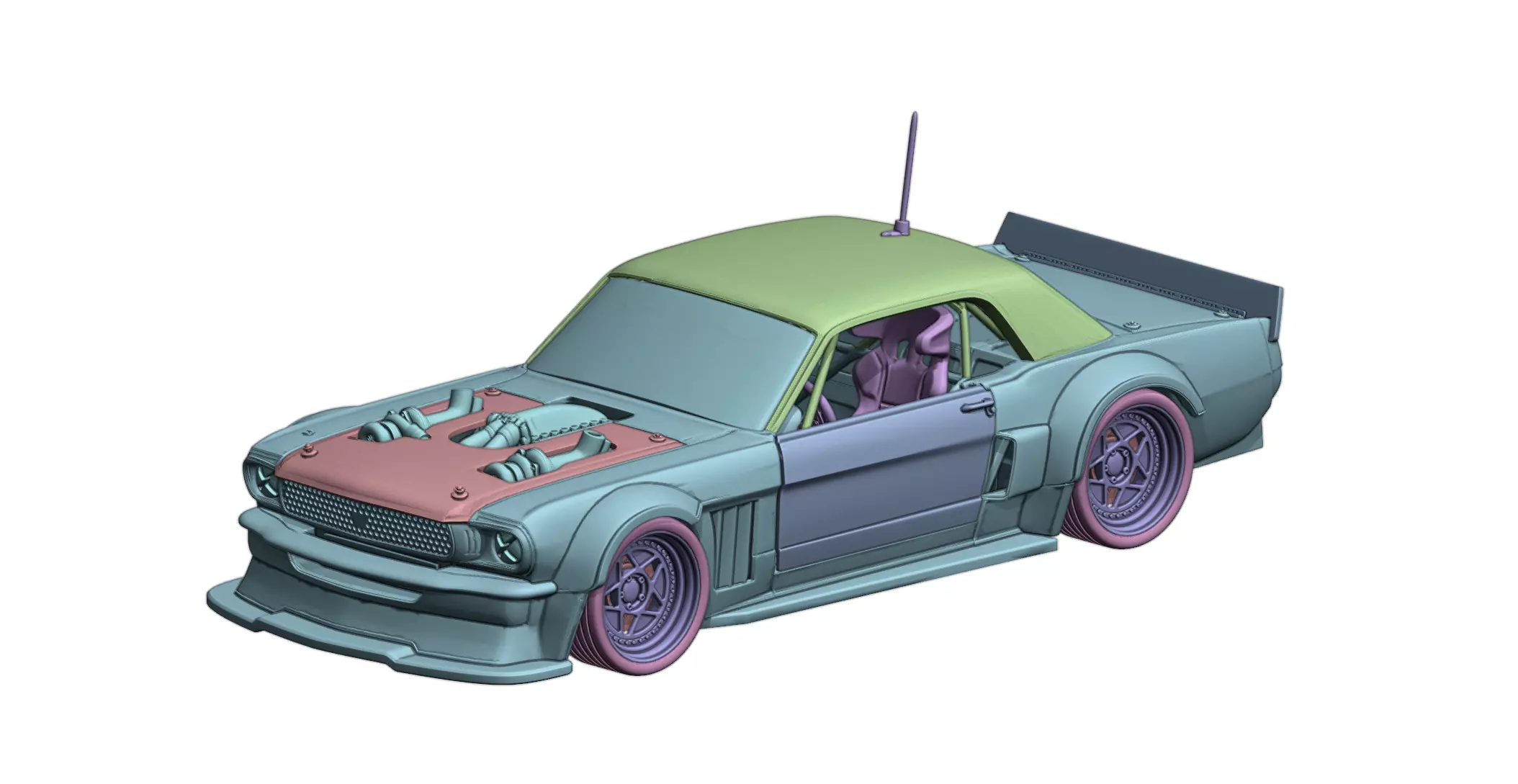 Hoonicorn V2 3d Print  3D print model_0