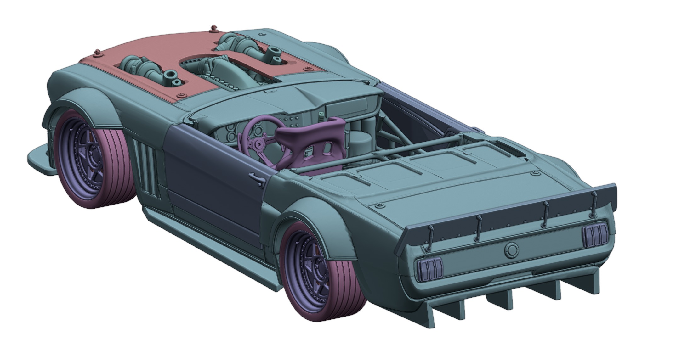 Hoonicorn V2 3d Print  3D print model_3