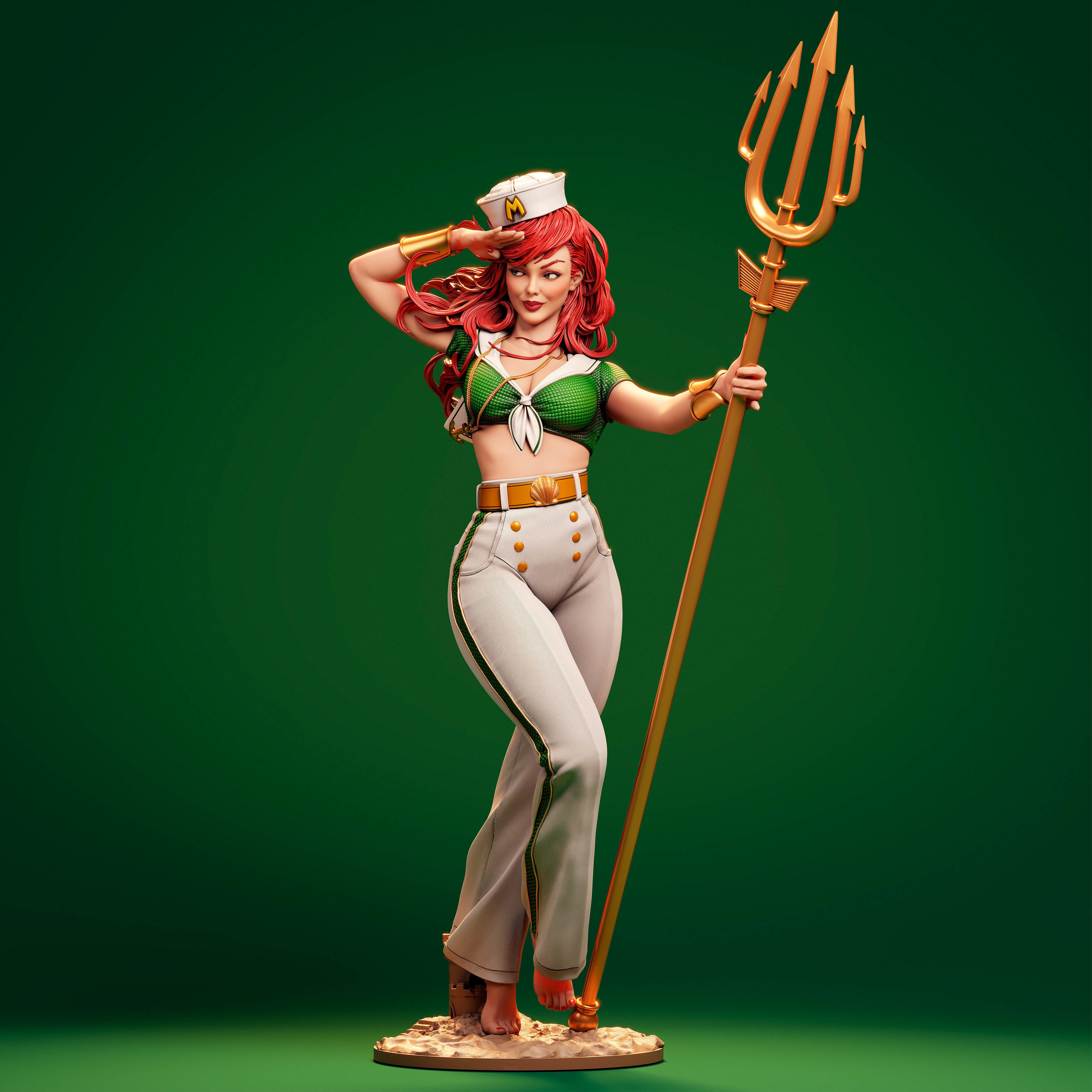Mera Bombshell 3D print model_5