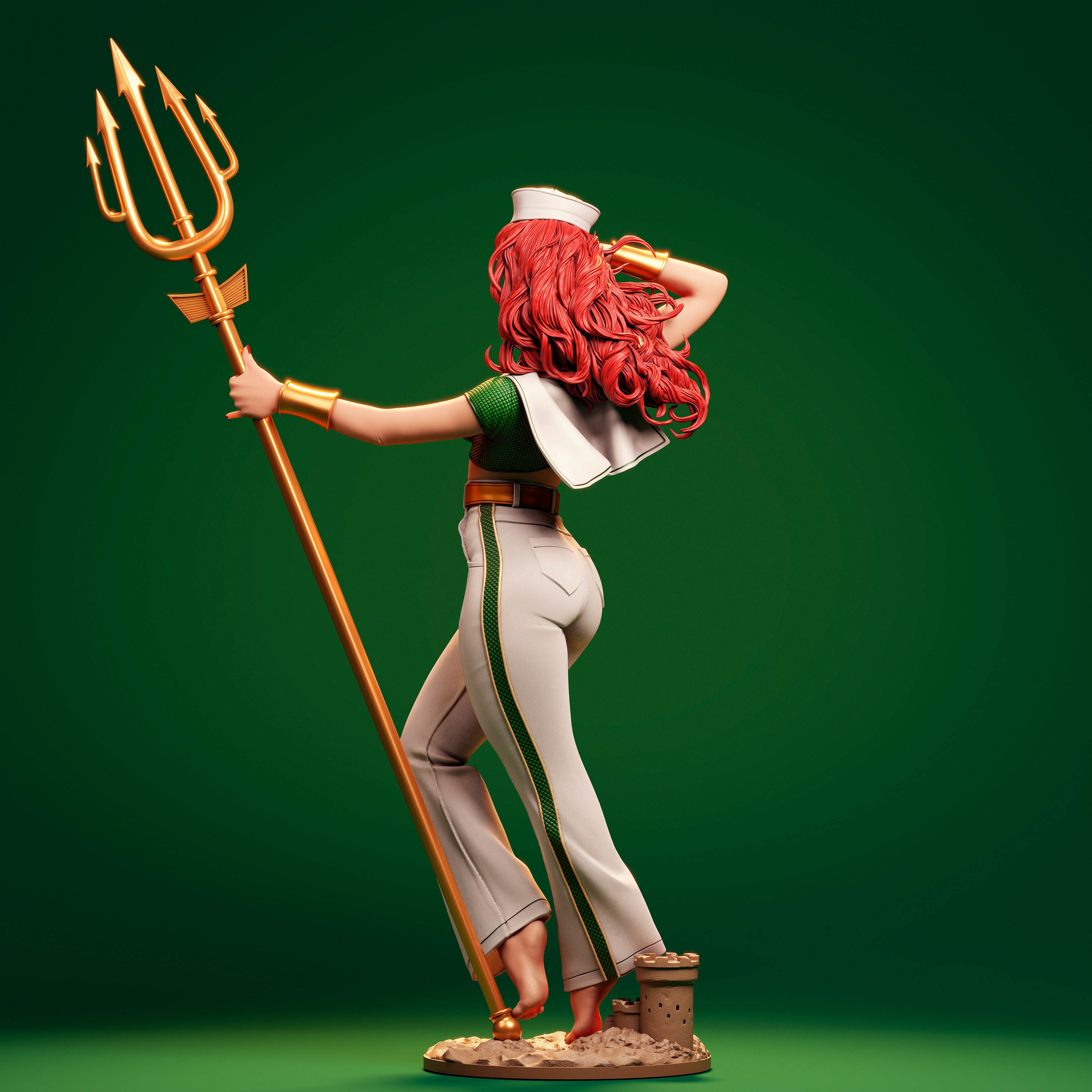 Mera Bombshell 3D print model_2