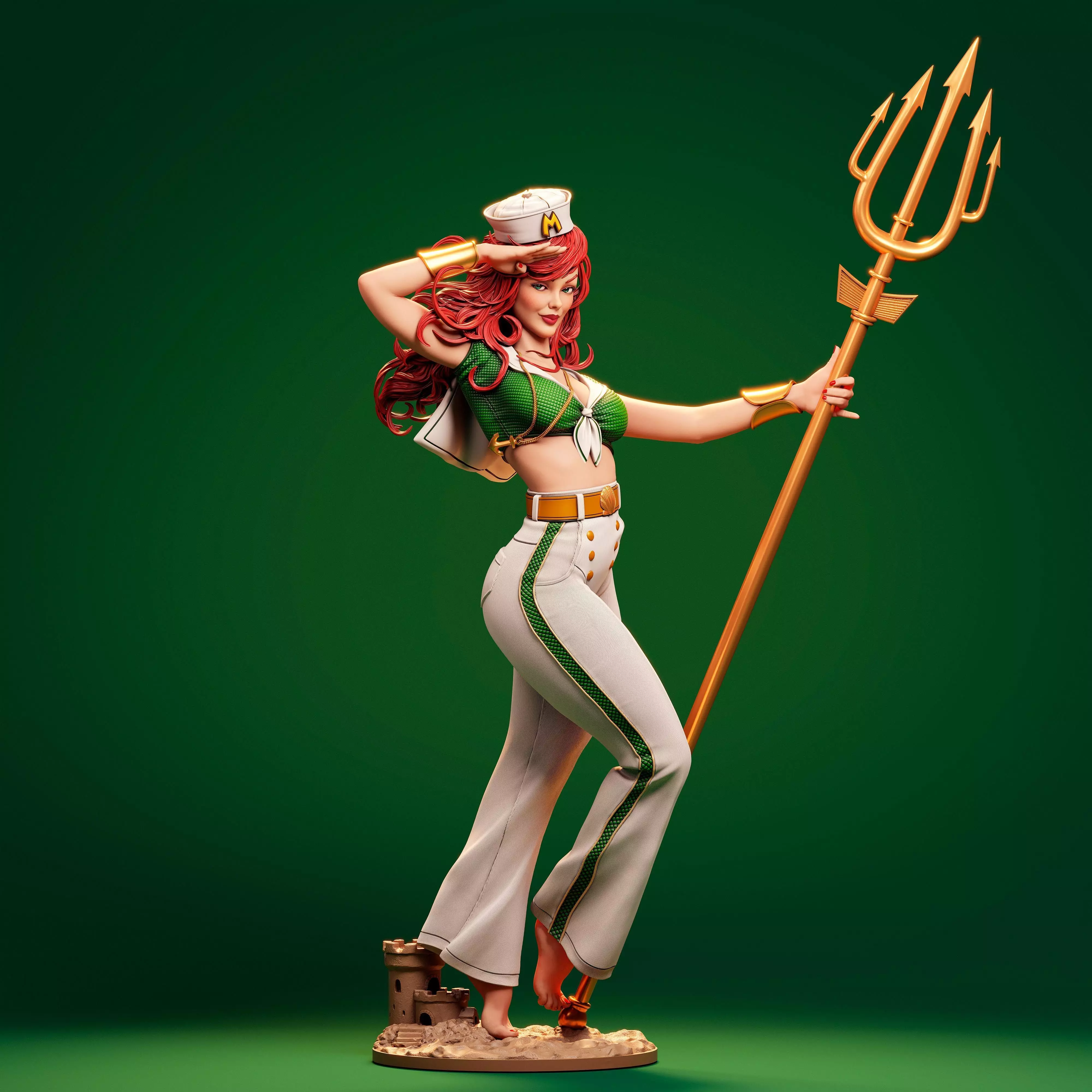 Mera Bombshell 3D print model_0