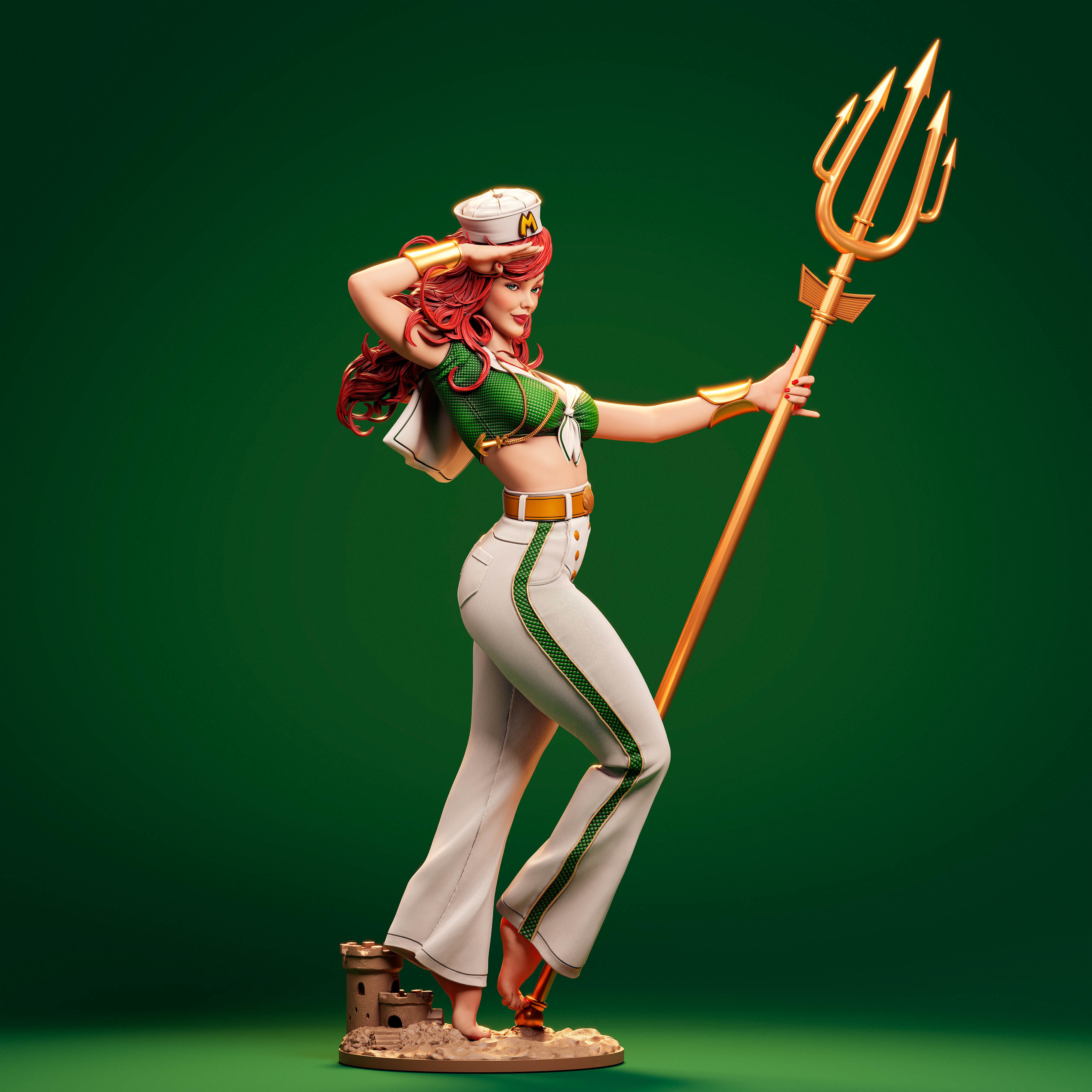 Mera Bombshell 3D print model_4