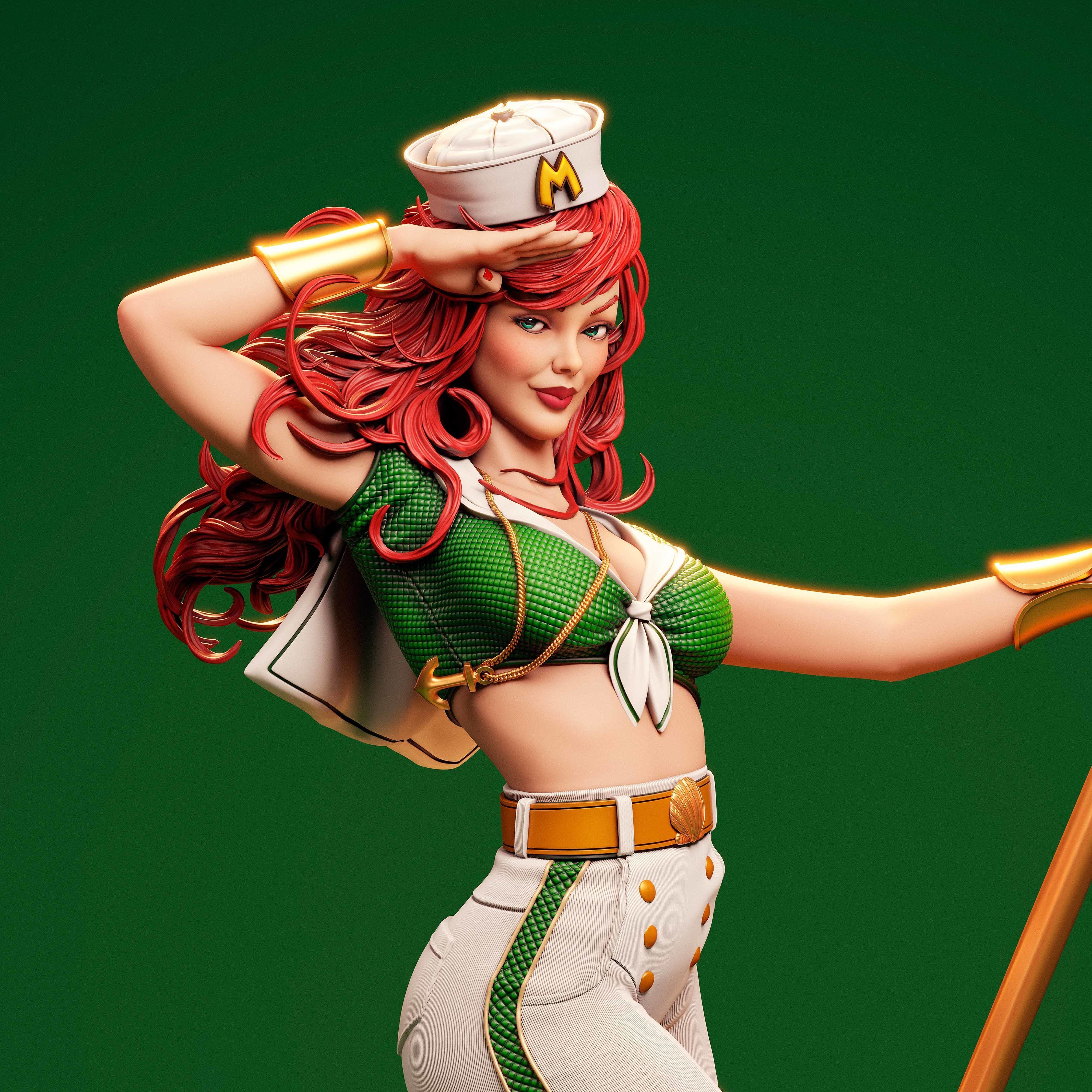 Mera Bombshell 3D print model_1