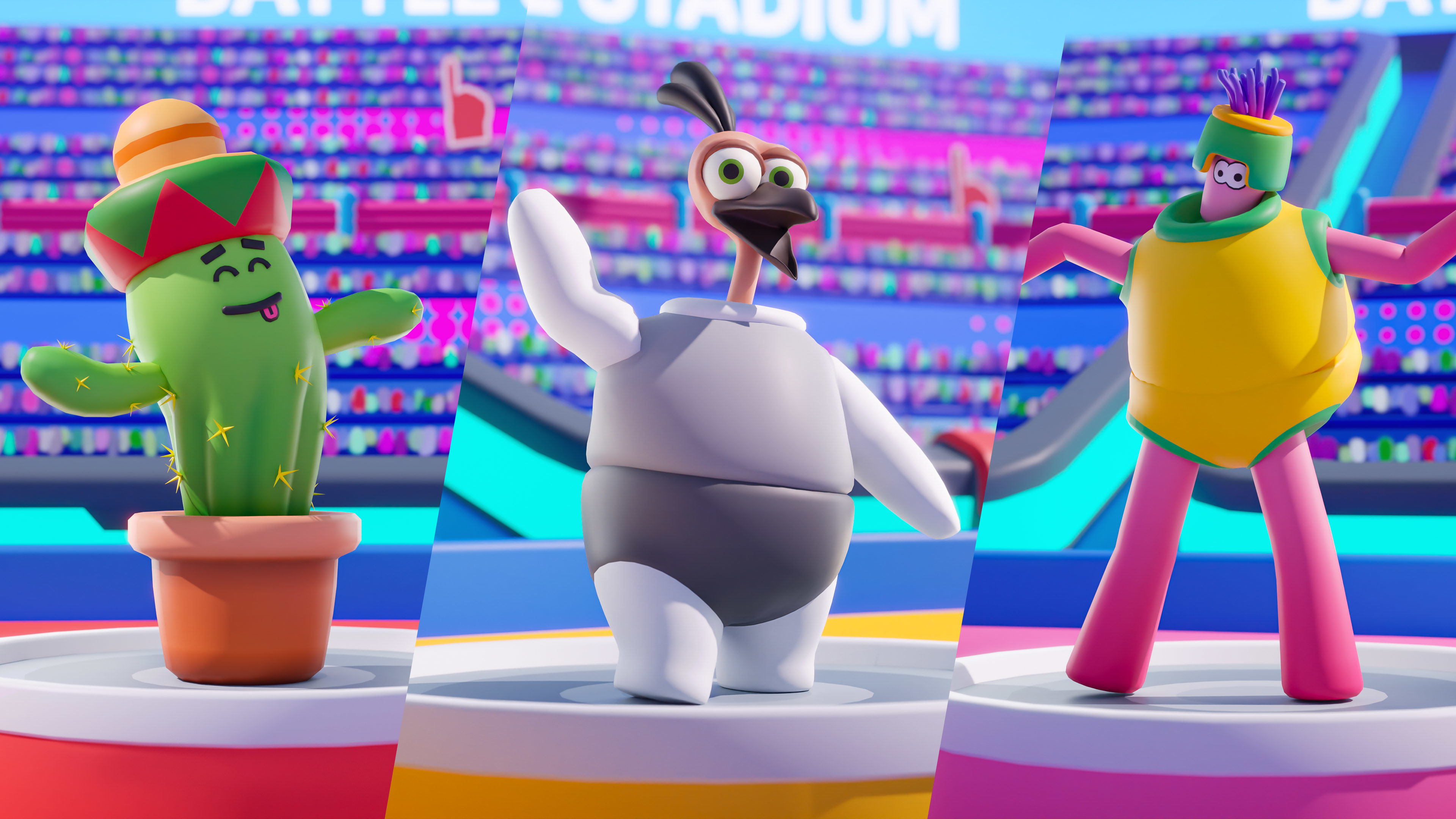 Battle Stadium Low-poly 3D model_24