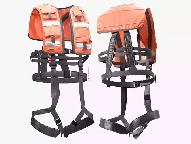 Harness Vest 89 - All MH Bodies - UE5 Skeletons - Rigged