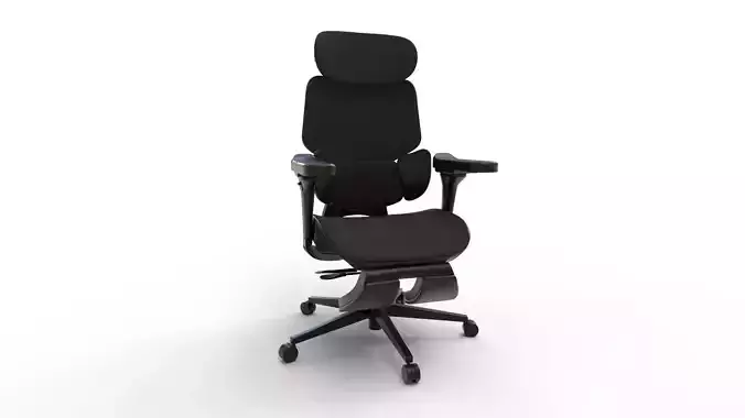 Home Office Desk Chair with Lumbar Support