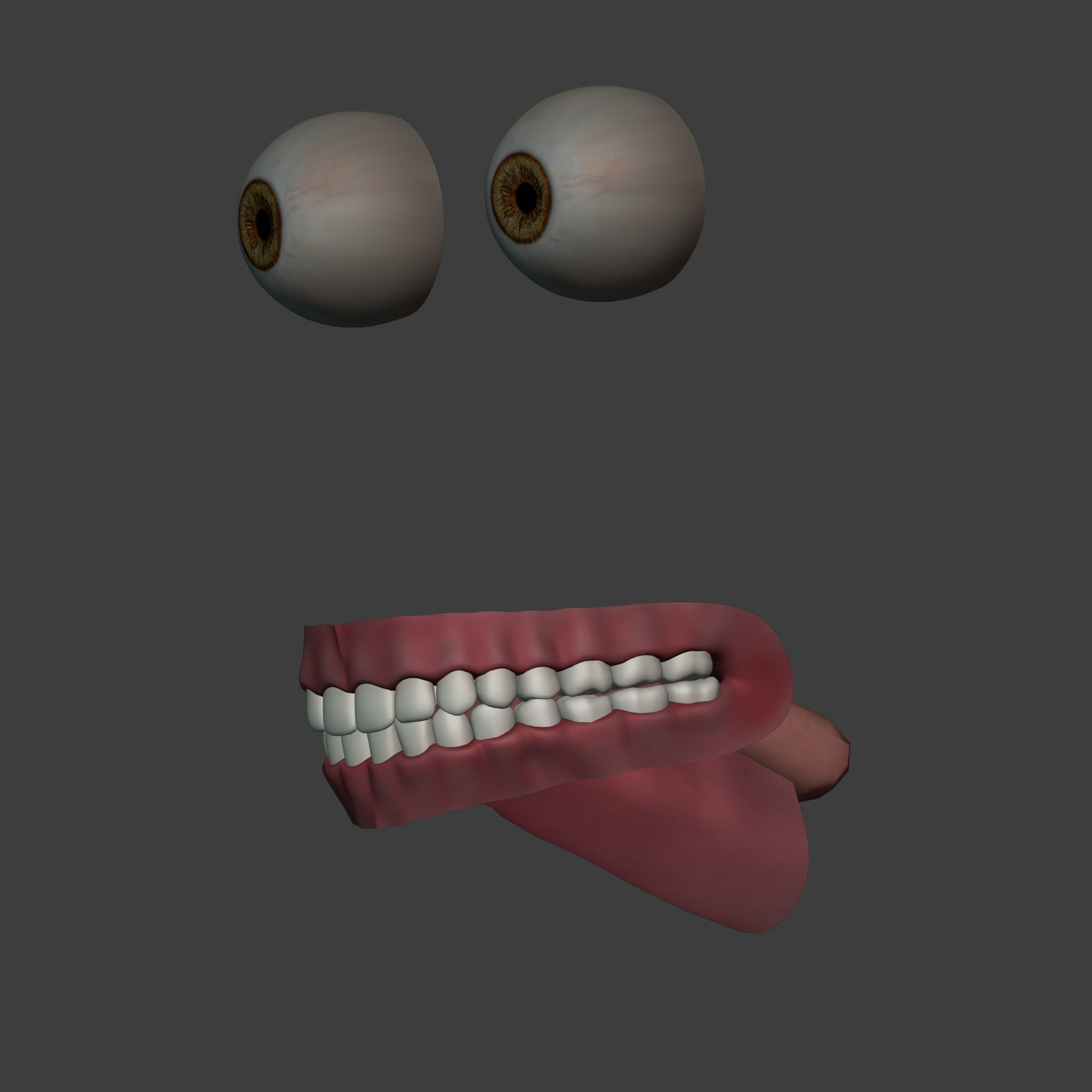 Man - 3 Skin Textures - European African Arab Indian - IK-FK Rig Low-poly 3D model_34