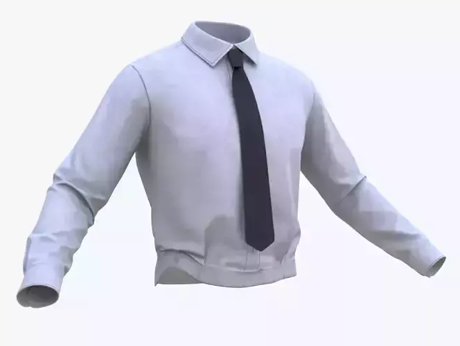 Shirt Tie 84 - All MH Bodies - UE5 Skeletons - Rigged