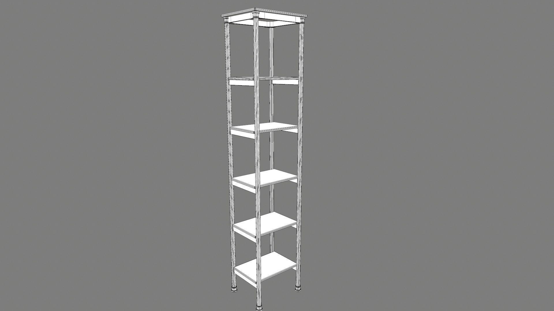 Rack 3D Model Low-poly 3D model_16
