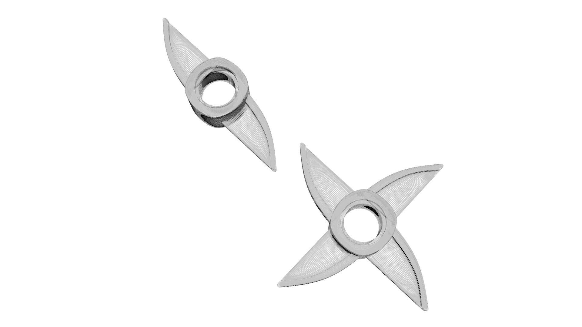 Electric Meatgrinder Knives 3D model_23