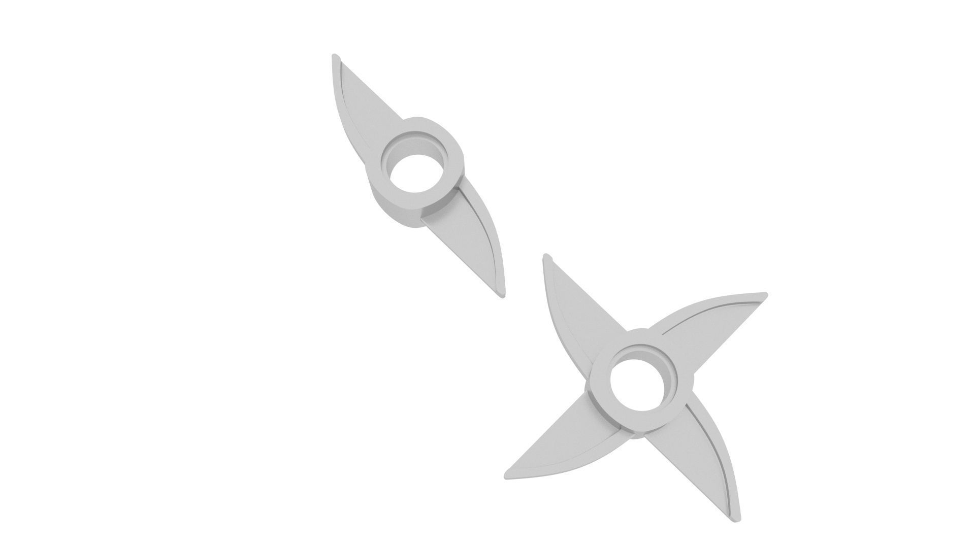 Electric Meatgrinder Knives 3D model_11