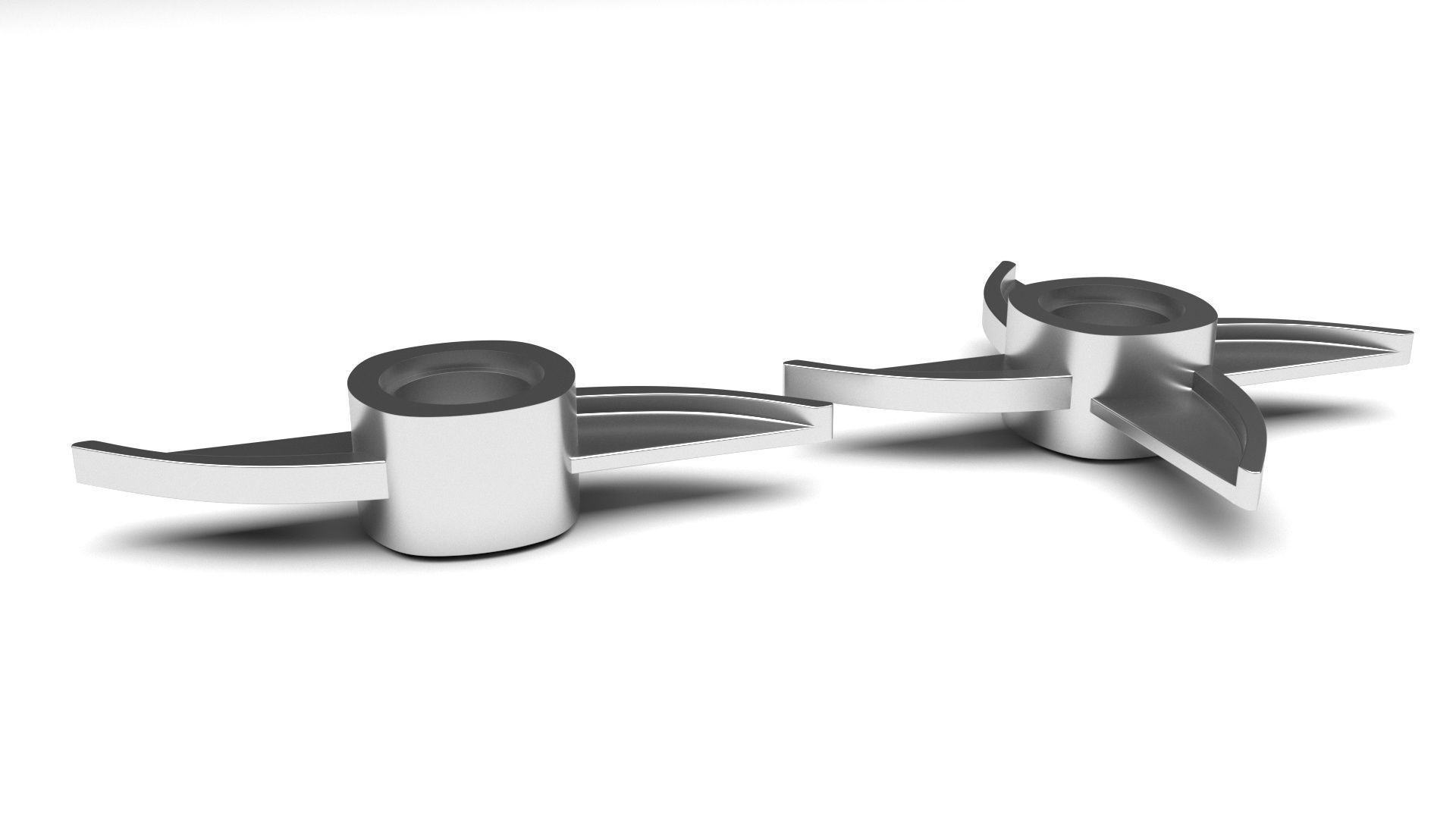 Electric Meatgrinder Knives 3D model_3