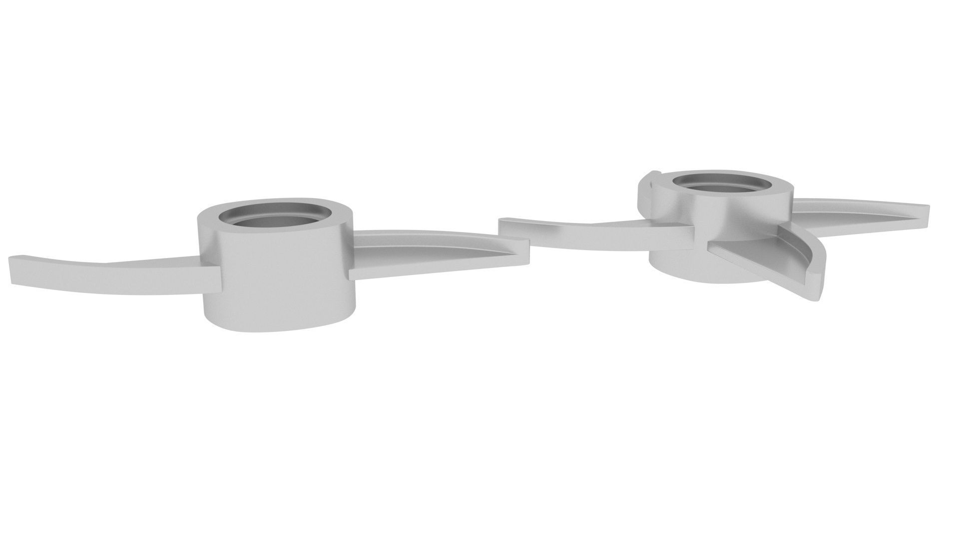 Electric Meatgrinder Knives 3D model_10