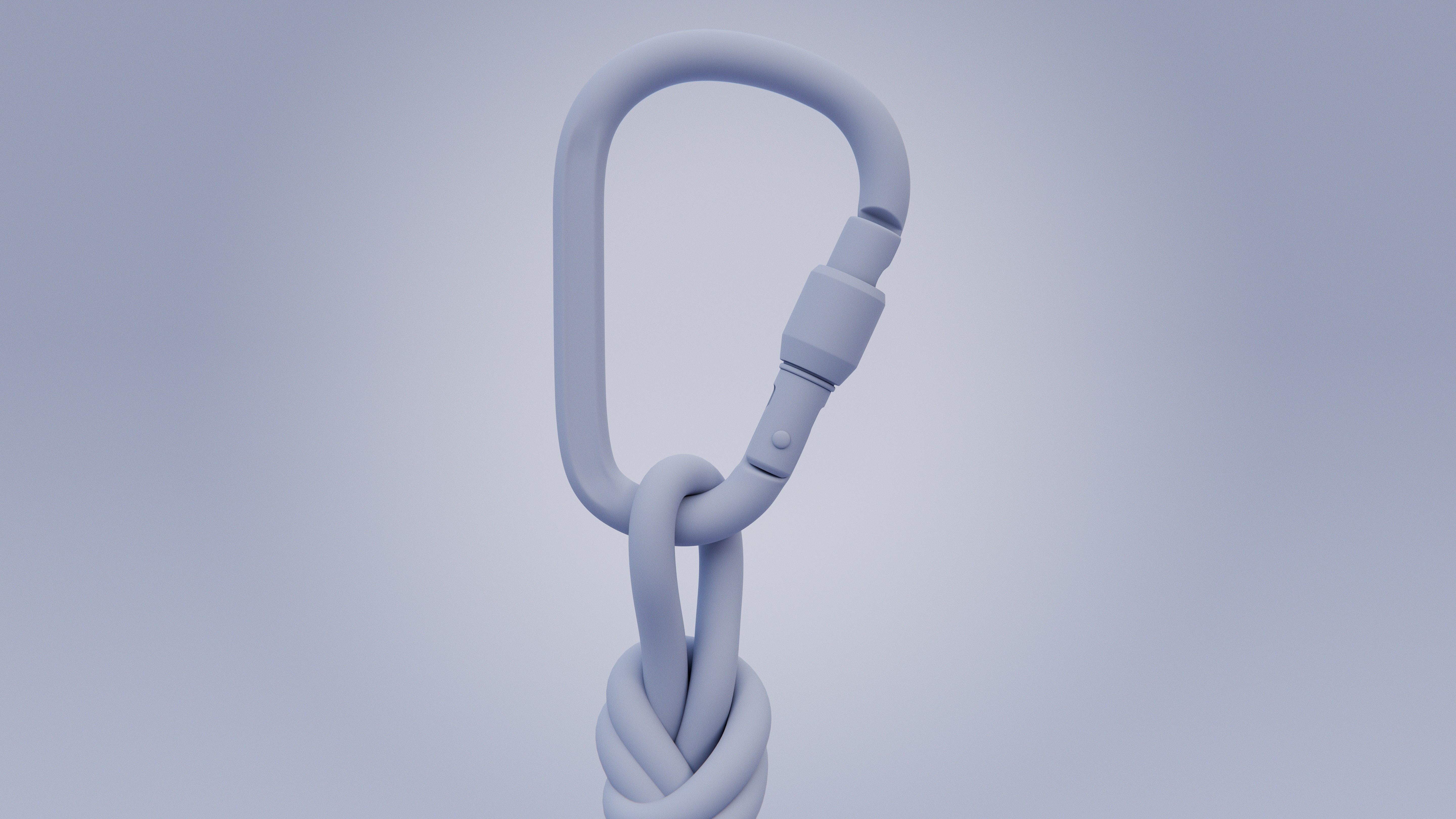 Climbing Carabiner 3D model_15