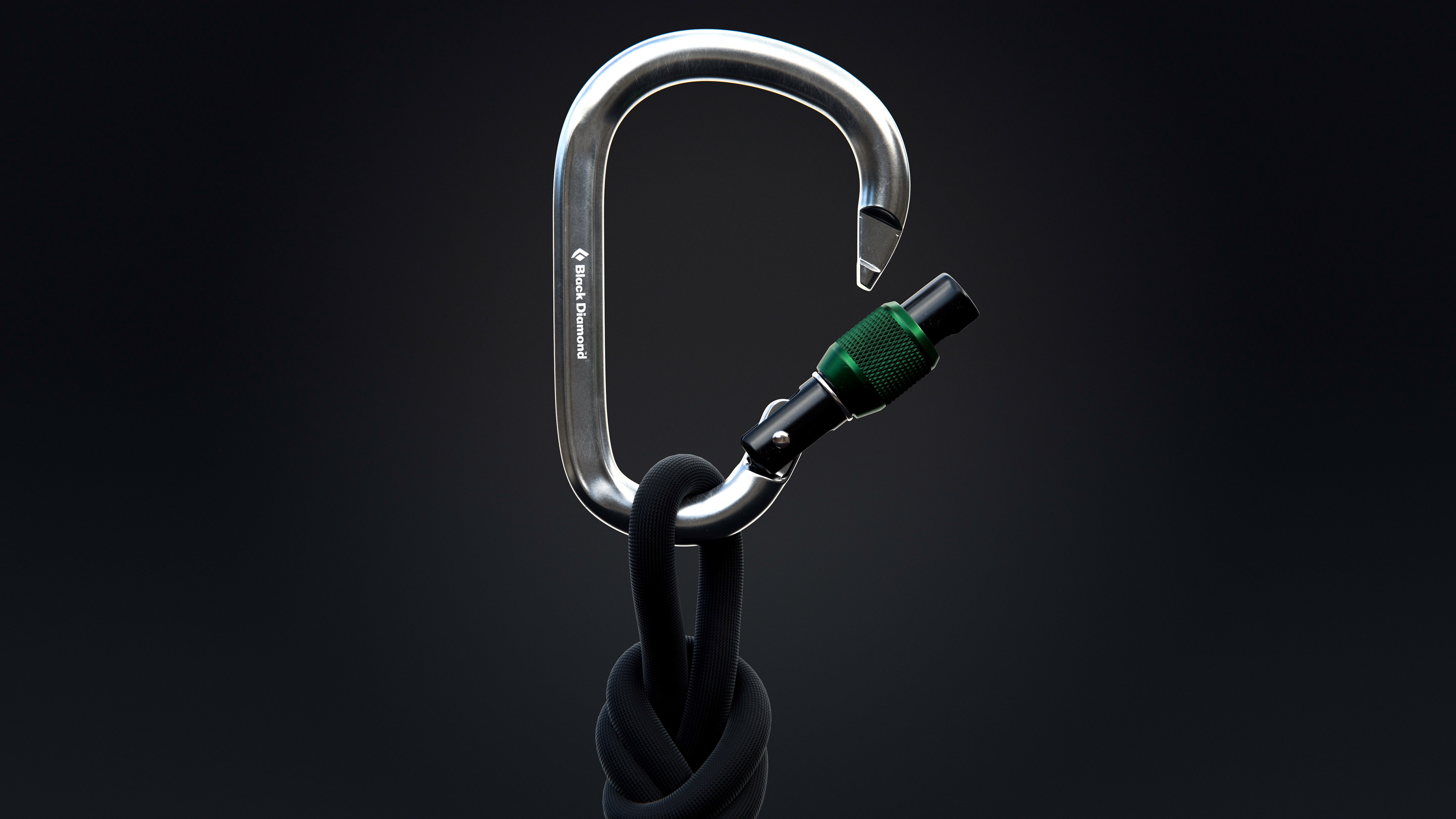 Climbing Carabiner 3D model_3