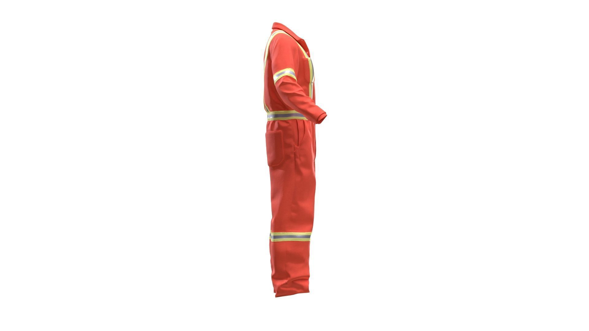 Mining Suit 96 - All MH Bodies - UE5 Skeletons - Rigged Low-poly 3D model_7