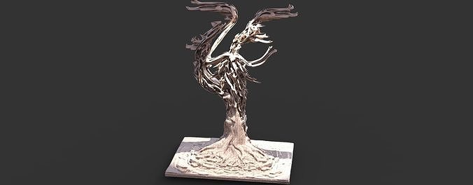 fire link tree 3 3D model