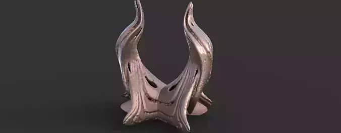 Art Novo Modern art ornament horn