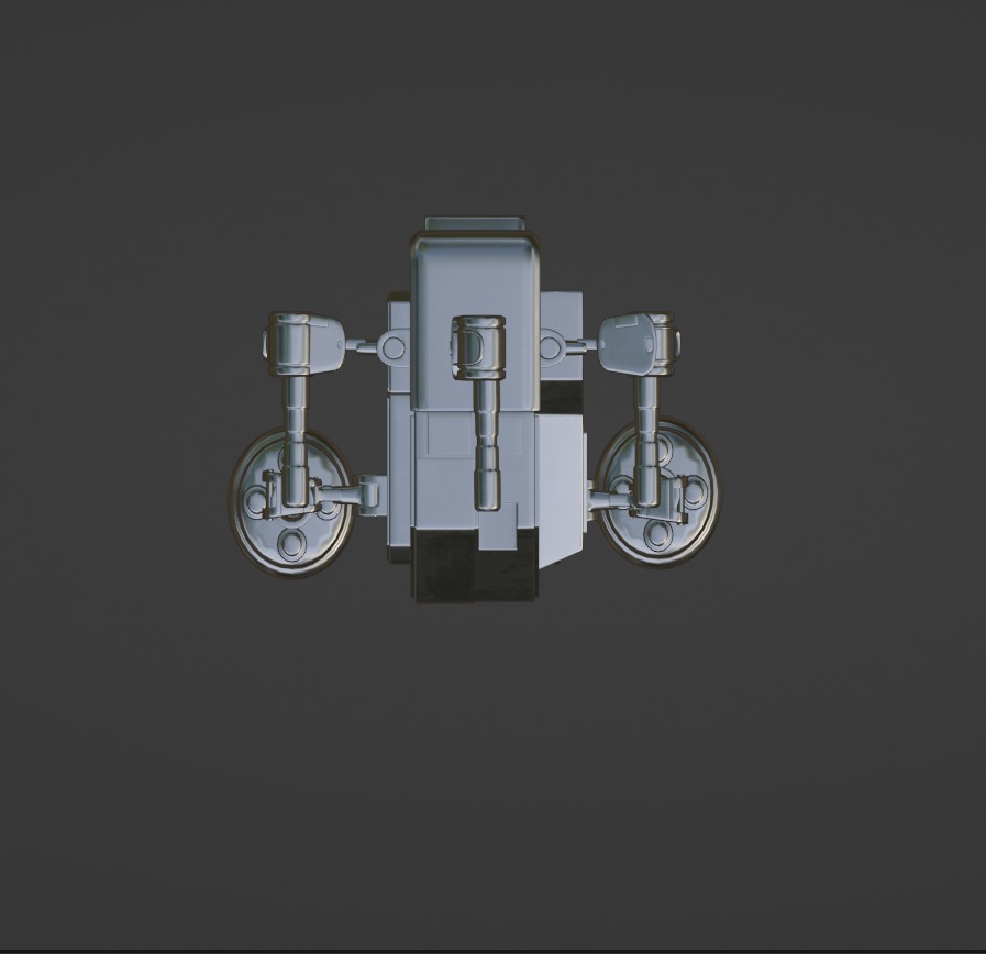 Sci-Fi Robot  3D model_2