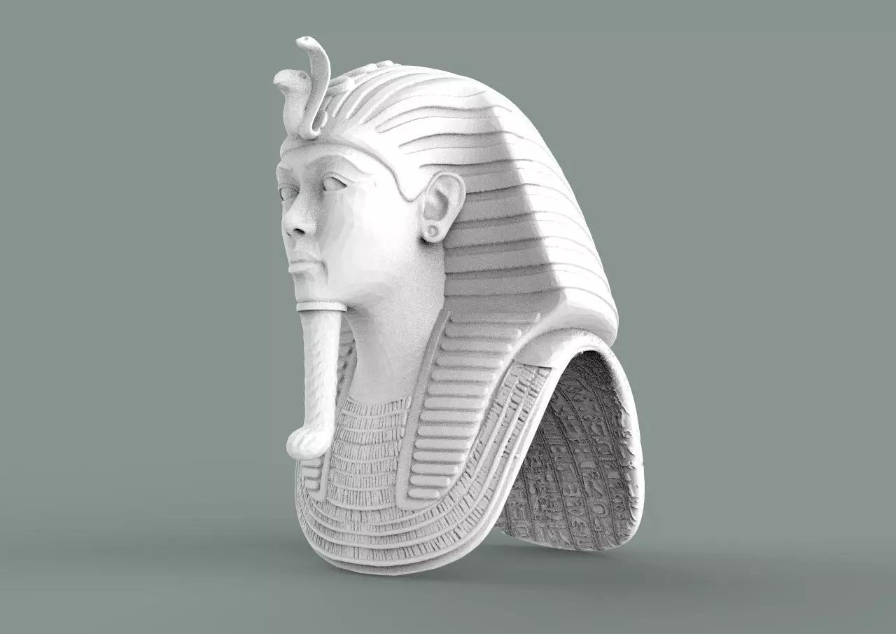  Tutankhamun 3D print model_0
