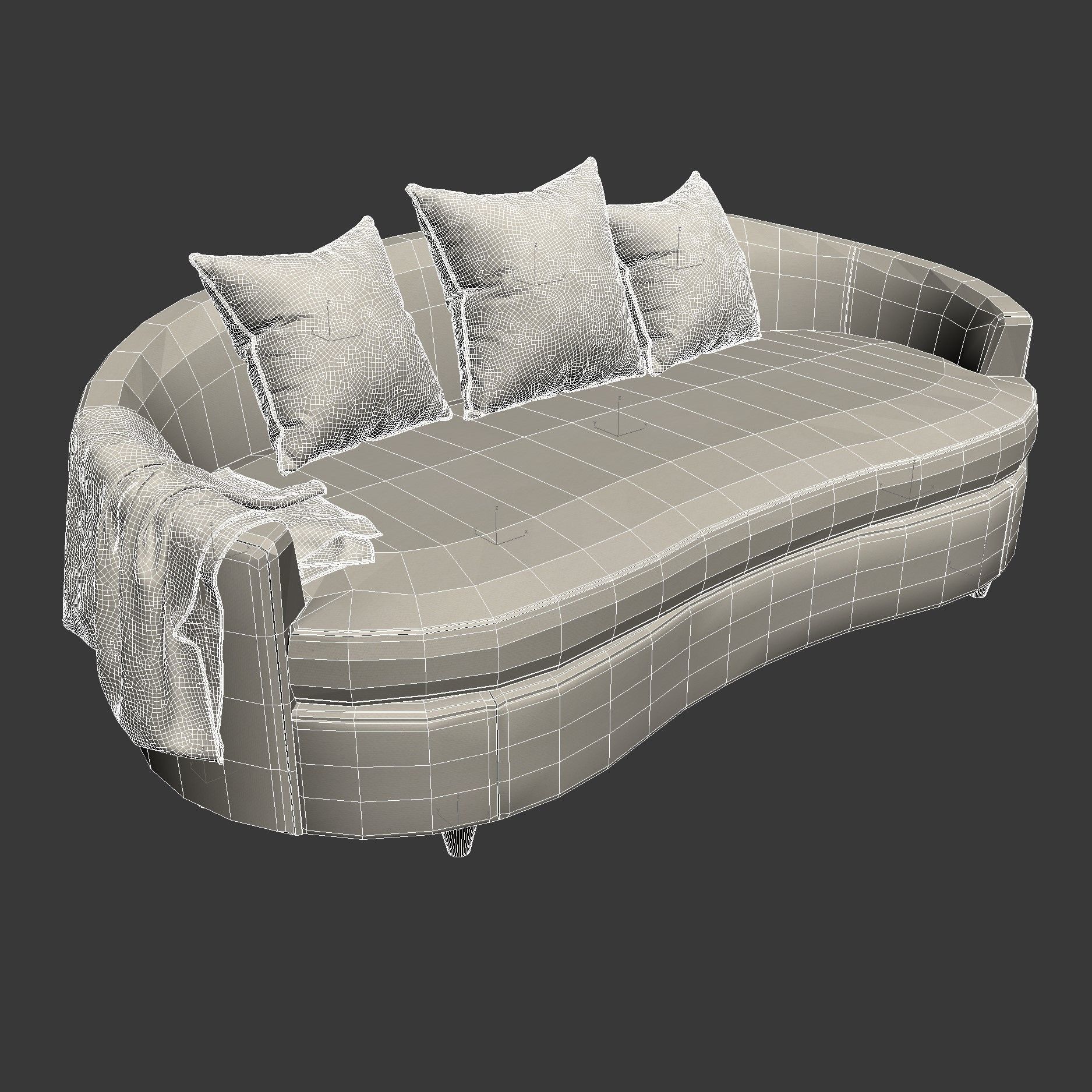  kingcome sofas hugo sofa signature collection 3D model_8