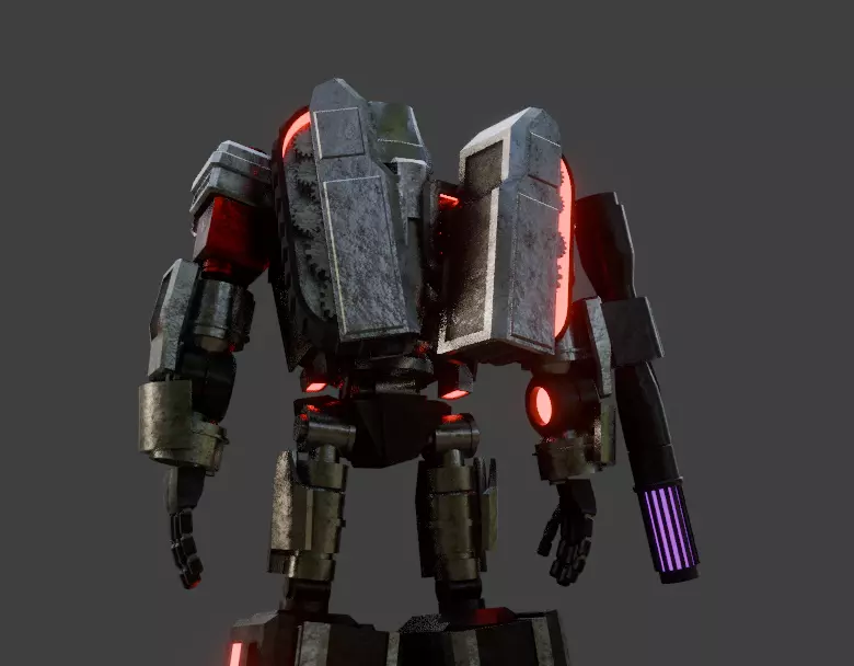 cybertronian megatron Free 3D model_0