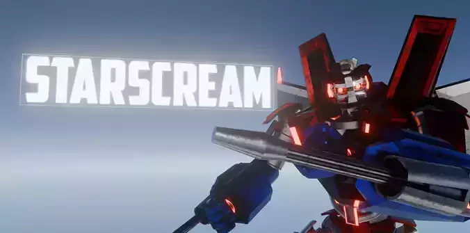 cybertronian starscream Free 3D model