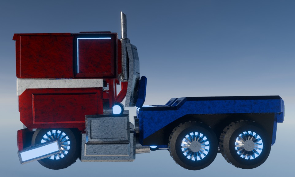 cybertronian optimus prime Free 3D model_5