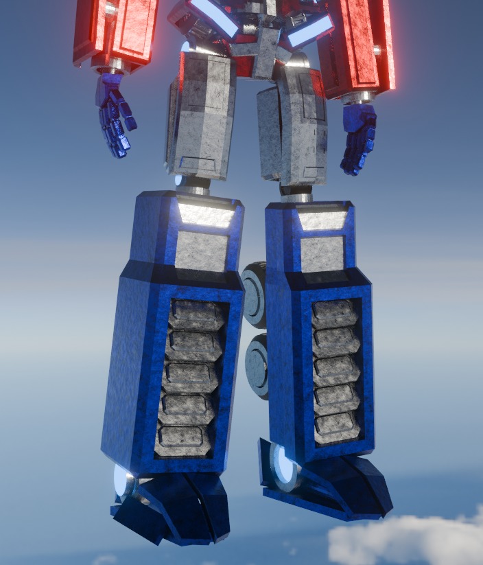 cybertronian optimus prime Free 3D model_1