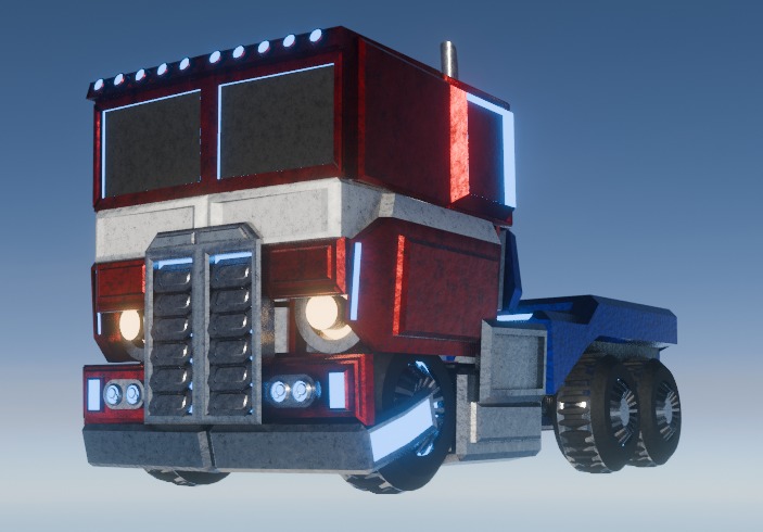 cybertronian optimus prime Free 3D model_3