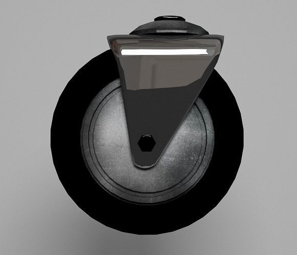 Wheel for service car 3D model