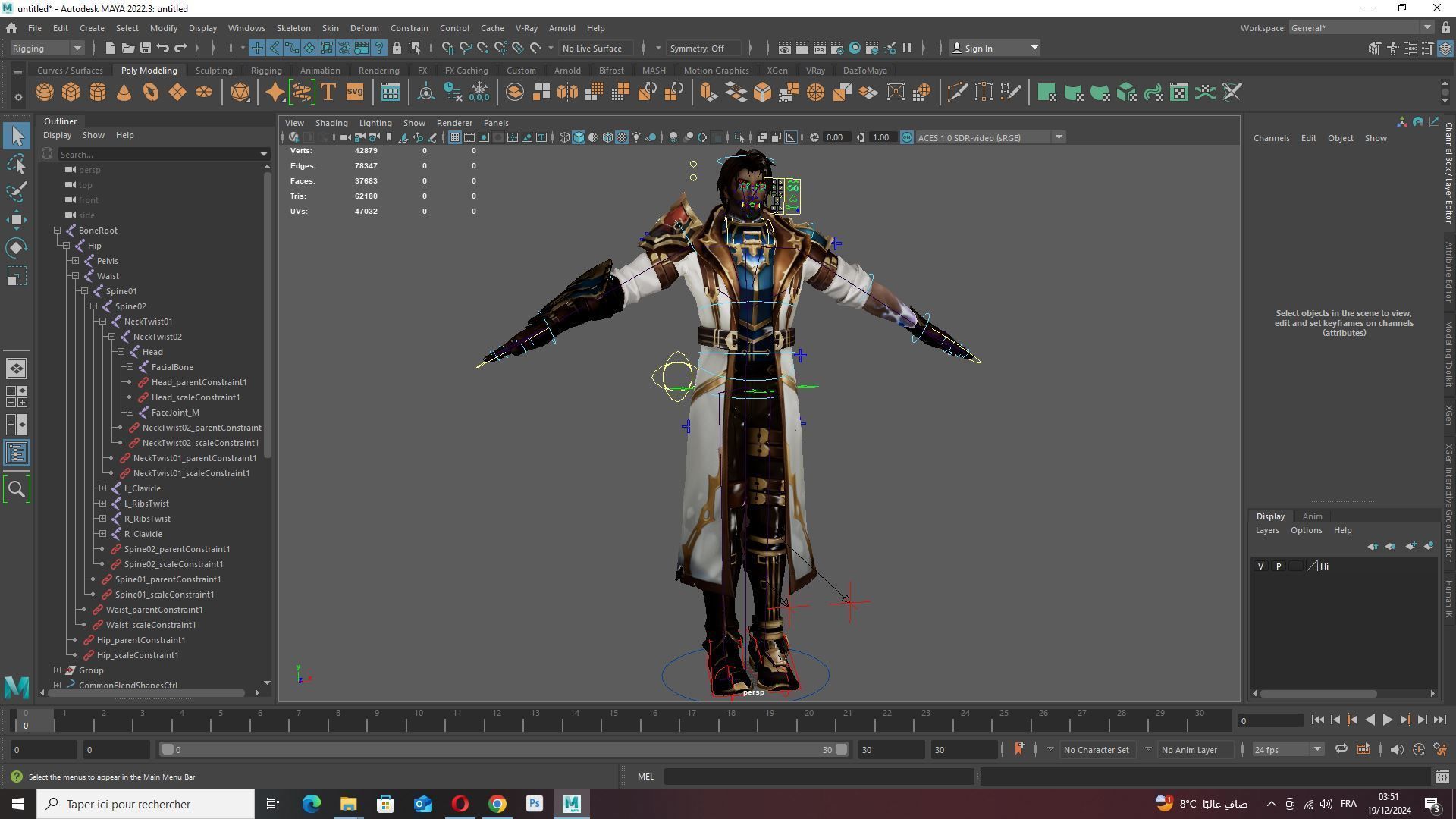 Survivor Jayce Arcane 2 Low-poly 3D model_17