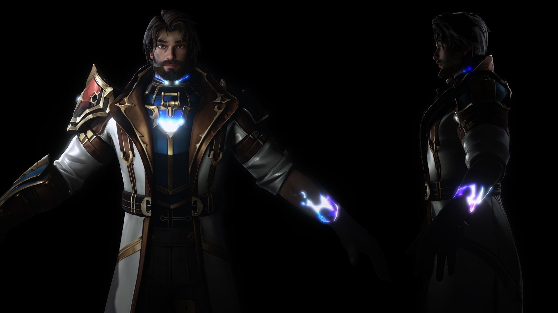 Survivor Jayce Arcane 2 Low-poly 3D model_4