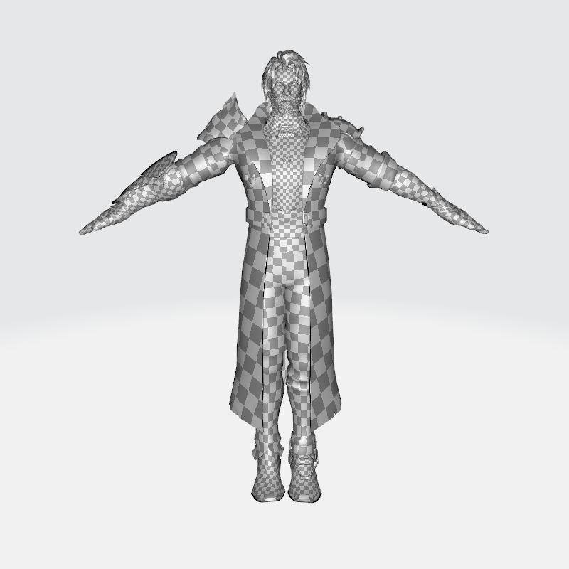 Survivor Jayce Arcane 2 Low-poly 3D model_23
