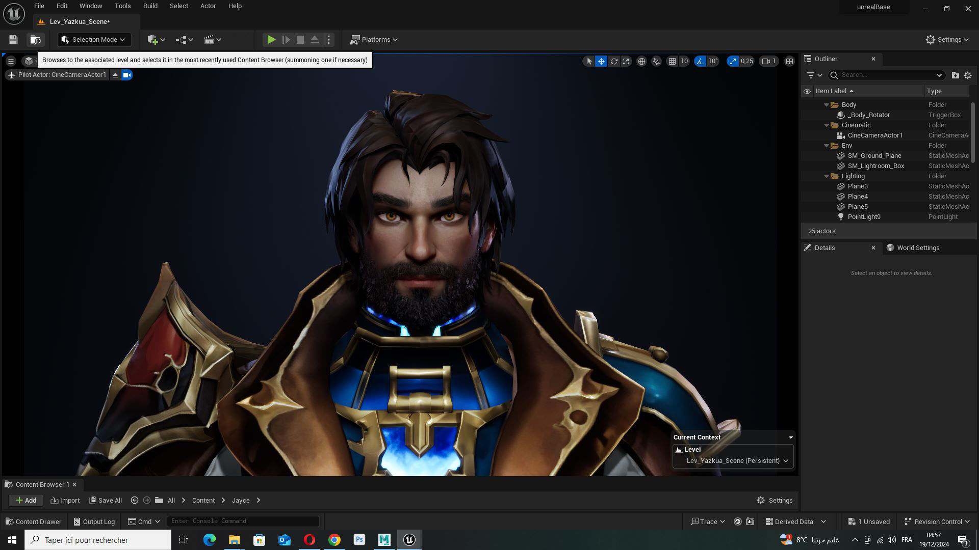 Survivor Jayce Arcane 2 Low-poly 3D model_10