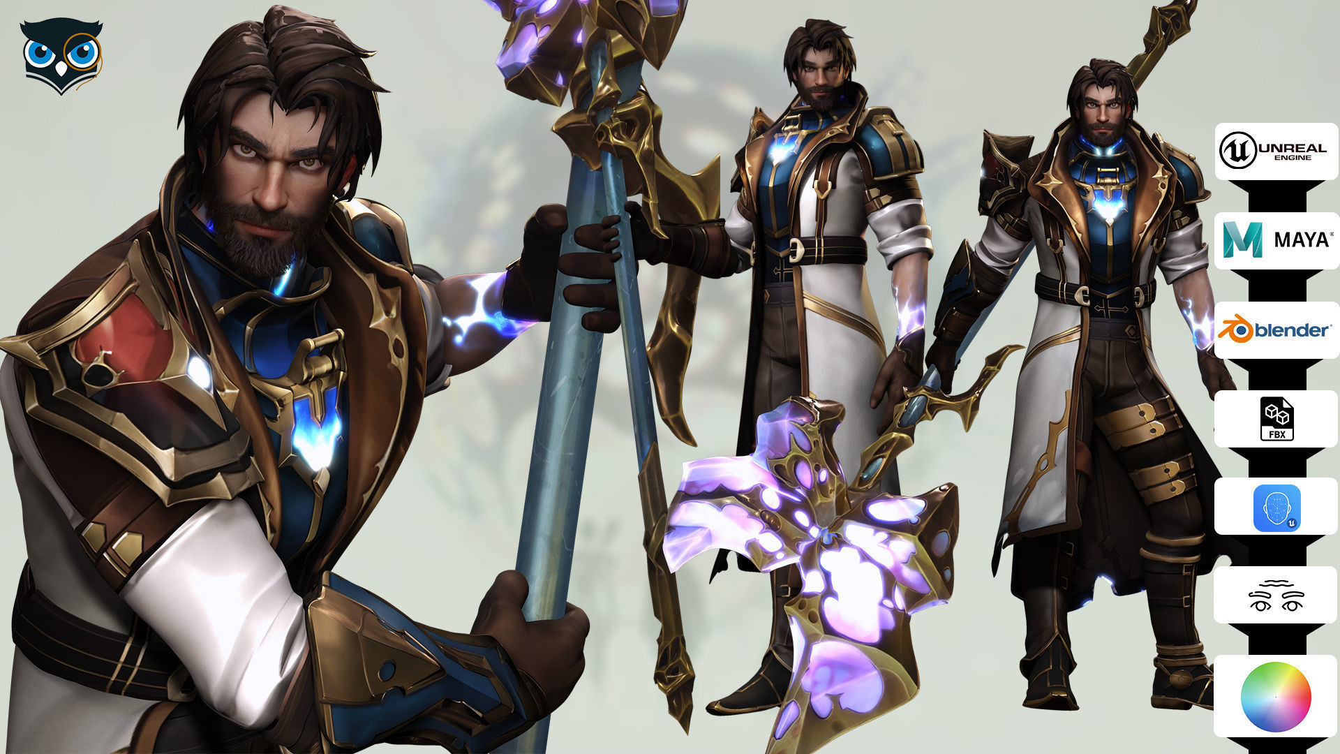 Survivor Jayce Arcane 2 Low-poly 3D model_1