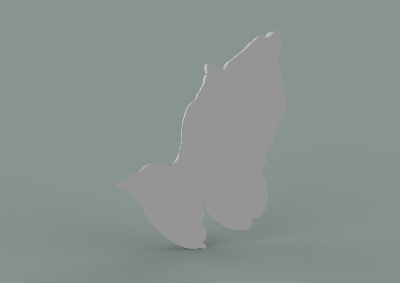praying hands 3D print model_5